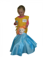 Костюм "Парикмахер" накидка и накидка клиента, х/б