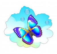 Декорация "Бабочка - 4"
