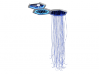 Набор потолочных светодиодных панелей