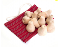 Волшебный мешочек Счетный материал «12 груш», бук