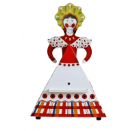 Дидактическое пособие "Дымковская барышня"