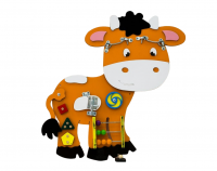 Бизиборд «Милый телёнок»