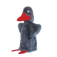 Перчаточная кукла "Весёлый гусь" (серый)