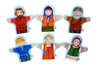 Набор рукавичек "Семья русская" (6 шт.)