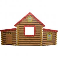 Декорация "Изба 3-х секционная" наружная часть