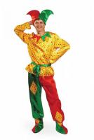 Карнавальный костюм для взрослых "Петрушка"