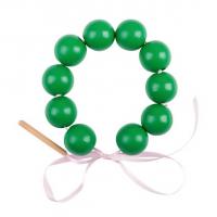 Счетный материал Бусы "Шарики" зеленые