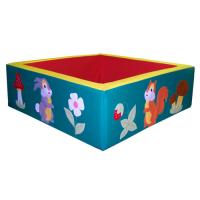 Сухой бассейн (150х150 см) с узором