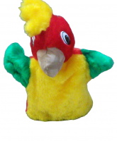 Перчаточная кукла "Попугай"