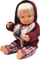 Кукла пупс Мальчик Европеец 38 см с комплектом одежды