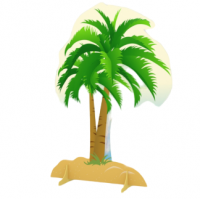 Декорация "Пальма"