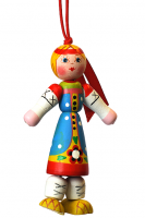 Сувенир "Девочка" в русском народном костюме Московской губернии