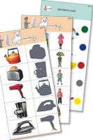 Комплект карточек (10) "Обучающий калейдоскоп для ДО. Эксперимент. Температура"