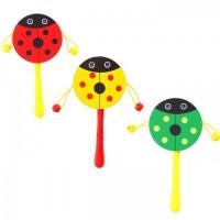 Музыкальная игрушка-колотушка "Божья коровка" МИКС