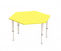 Стол Соты, регулируемый по высоте (г.р. 0-3), d=700 мм, ЛДСП