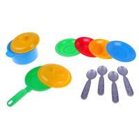 Набор посуды для кукол "Маринка", 12 предметов