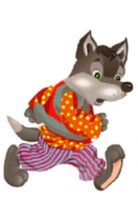 Уличная фигура "Волк"