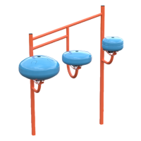 Элемент музыкальной площадки "Мелодия" - тройной глюкофон (срок изготовления 14 дней)