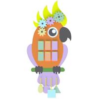 Бизиборд «Попугай»