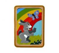 Пазл "Степашка и радуга"