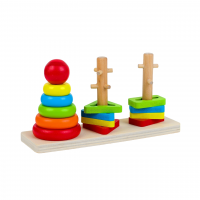 Пирамидка логическая "Геометрические формы"