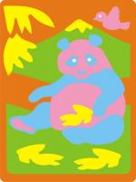 Мозаика мягкая "Панда"