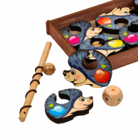 Игра «Поймай-ка. Ёжики»