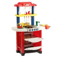 Игровой модуль «Кухня для Шефа» с аксессуарами (световые и звуковые эффекты, бежит вода из крана, 33 предмета)