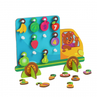 Головоломка с крючками "Грузовик"