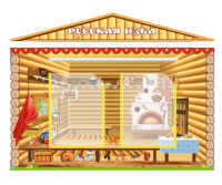 Стенд-декорация РУССКАЯ ИЗБА