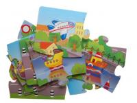 Мозаика напольная для детей "Транспорт"