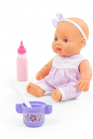 Пупс "Славный" (24 см) + набор для кормления
